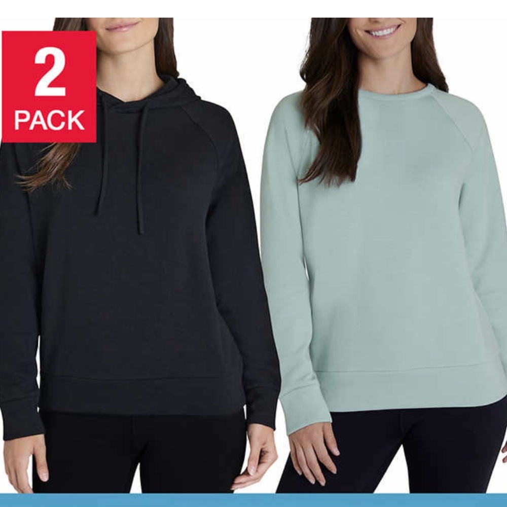 NWT Eddie Bauer Pullover + Hoodie Bundle Set